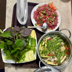 Bò nhúng giấm