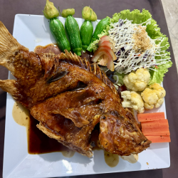 Diêu hồng sốt tiêu đen