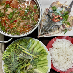 Lẩu cá tầm măng chua