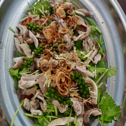 Bao tử hấp tiêu xanh