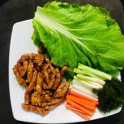 Bò Cuộn Cải Xanh