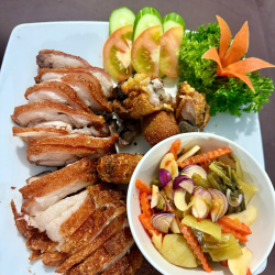 Giò heo muốn chiên giòn