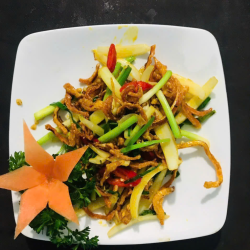 Khô mực chiên nước mắm