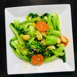 Cải thìa xào tỏi