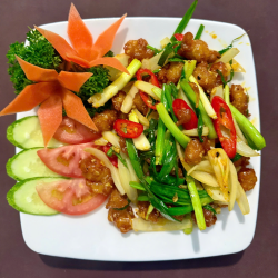 Sụn gà chiên nước mắm