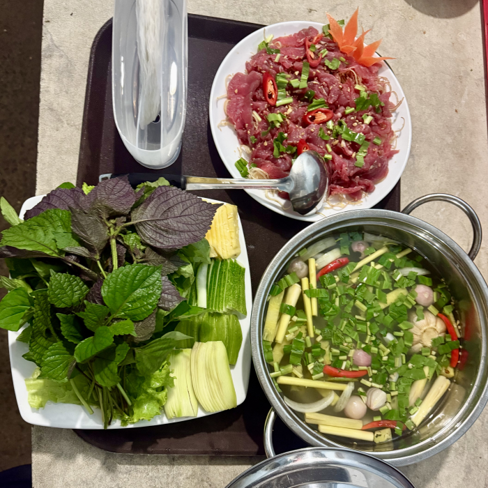 Bò nhúng giấm